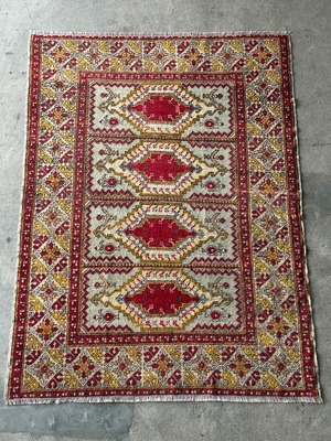 【送料込み】Kayseri カイセリ   デッドストック　未使用品　アンティークラグ   TRB4540
