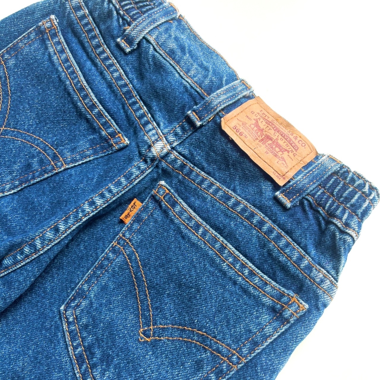 ＜VINTAGE＞Kids デニムパンツ Late 90s Levi's 566 Denim/7Y（2611） - 5