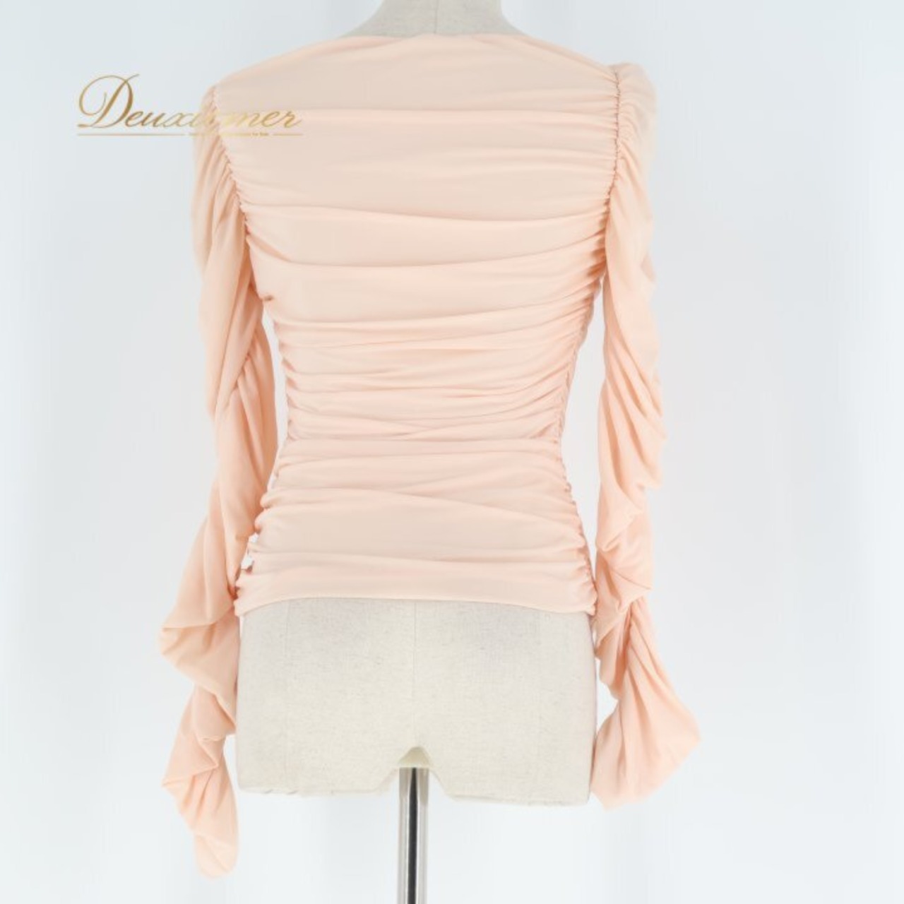 社交ダンス 衣装 トップス ブラウス カットソー ピンク系 ノーマカマリ NORMAKAMALI OMO 長袖 伸縮 ストレッチ 無地 レッスン 練習着 ダンス パーティ 発表会 ダンスウェア レディース 社交ダンス レッスン着 練習用 無地 長袖 おしゃれ かわいい 舞台衣装 発表会用 パーティー用 薄手