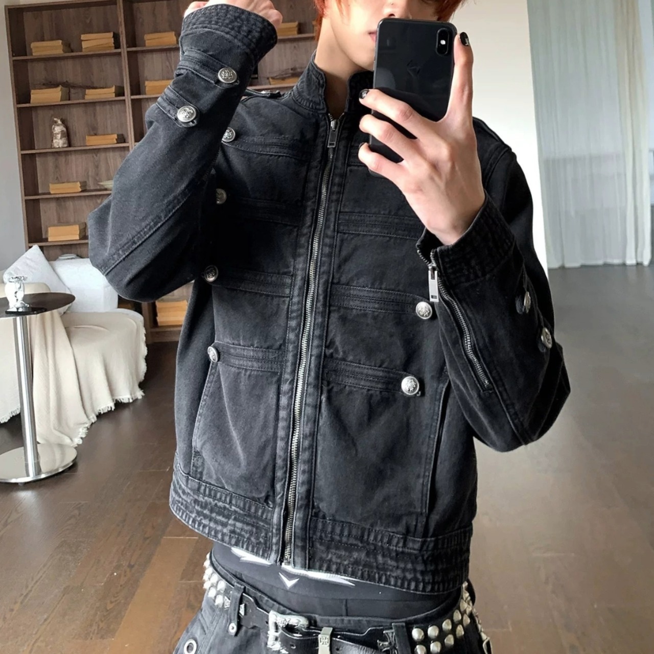 Military Zip Jacket　TB2621・画像13