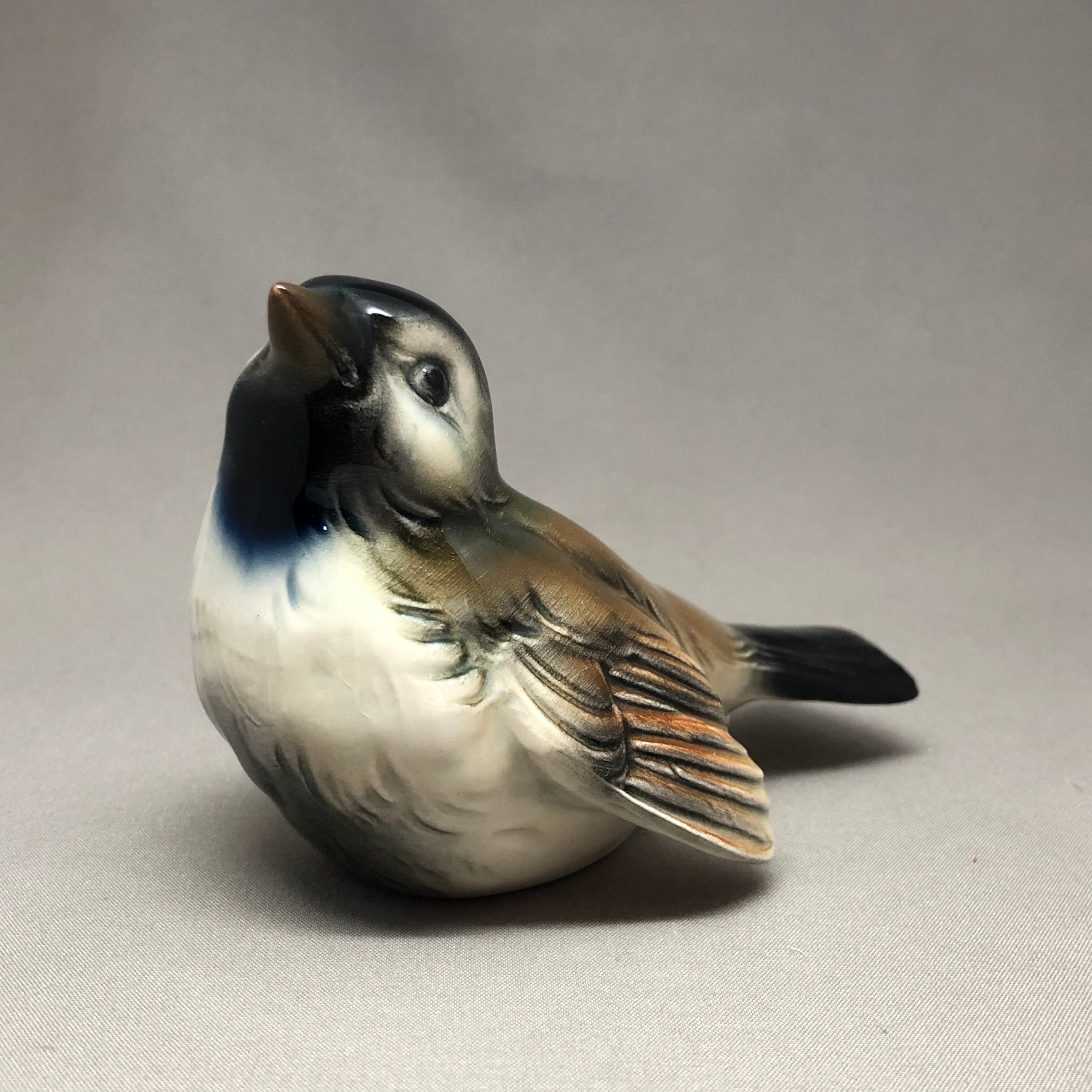 ドイツ Goebel ゲーベル すずめ スズメ 雀 小鳥 フィギュリン