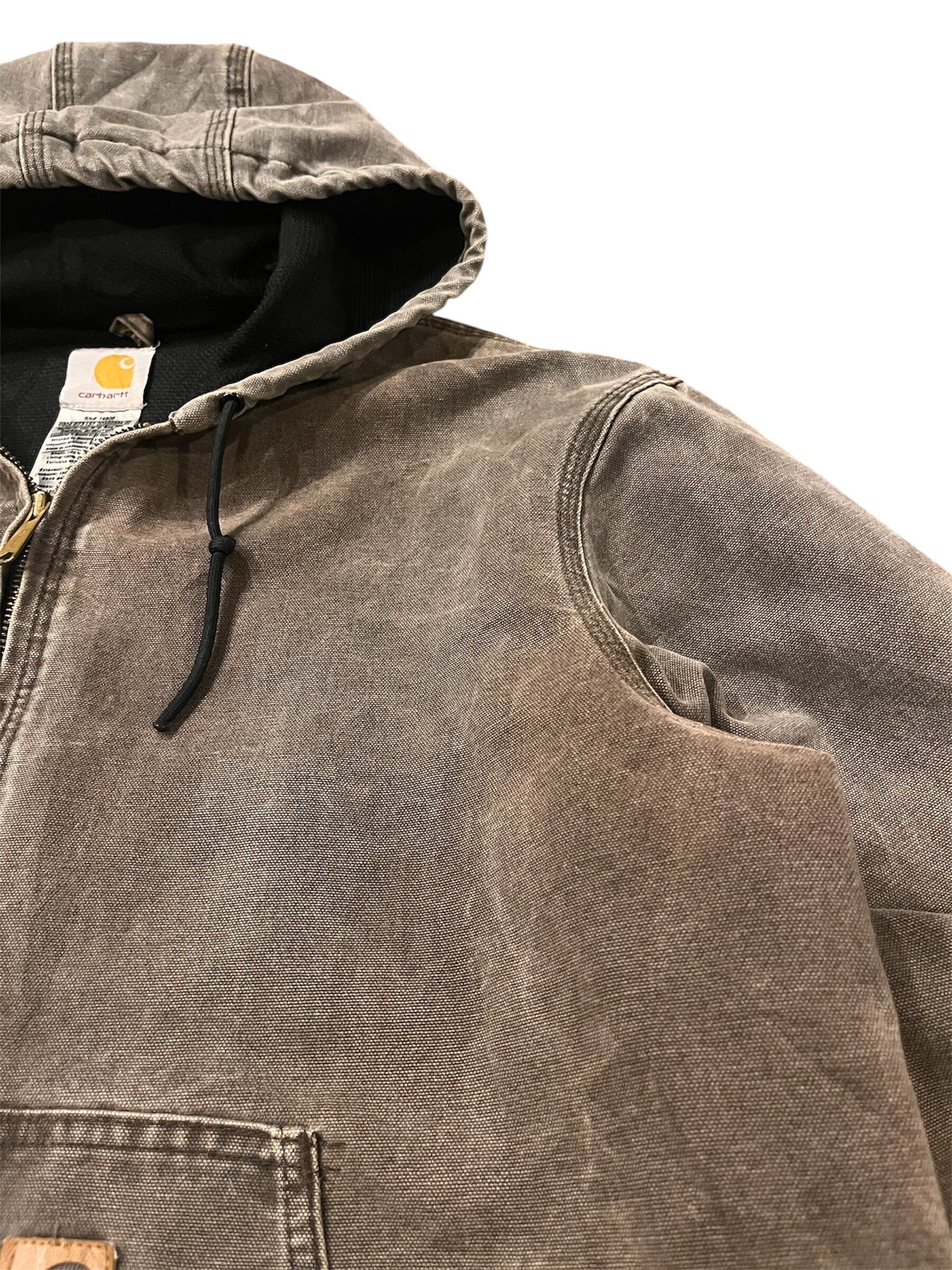 00s Carhartt J25 CHT Active Jacket Faded Chocolate Brown  