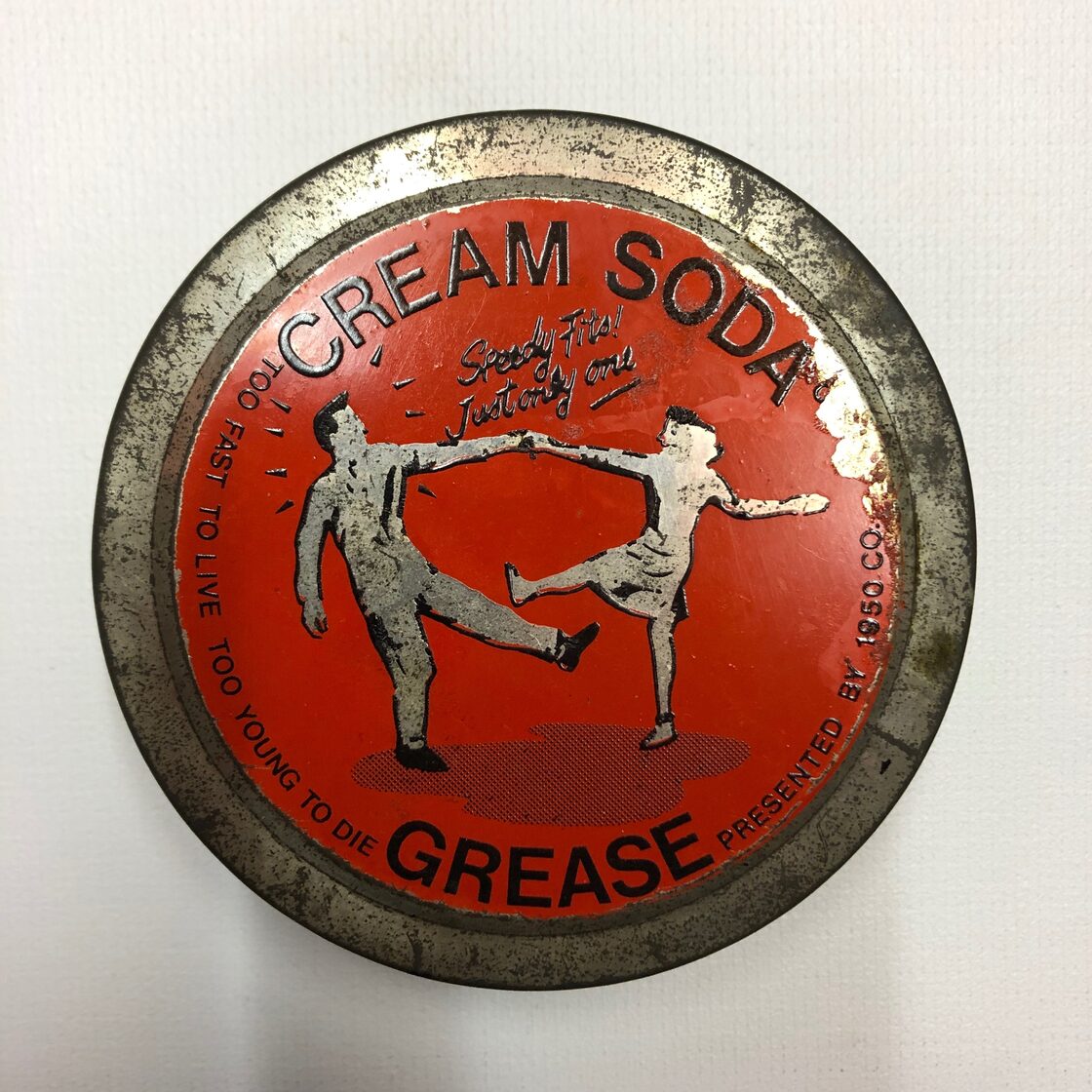 ②CREAM SODA クリームソーダ グリースパメード 空ポマード缶 