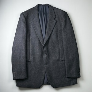 "Calvin Klein" 1990's Vintage alpaca wool 2B tailored jacket "made in ITALY"