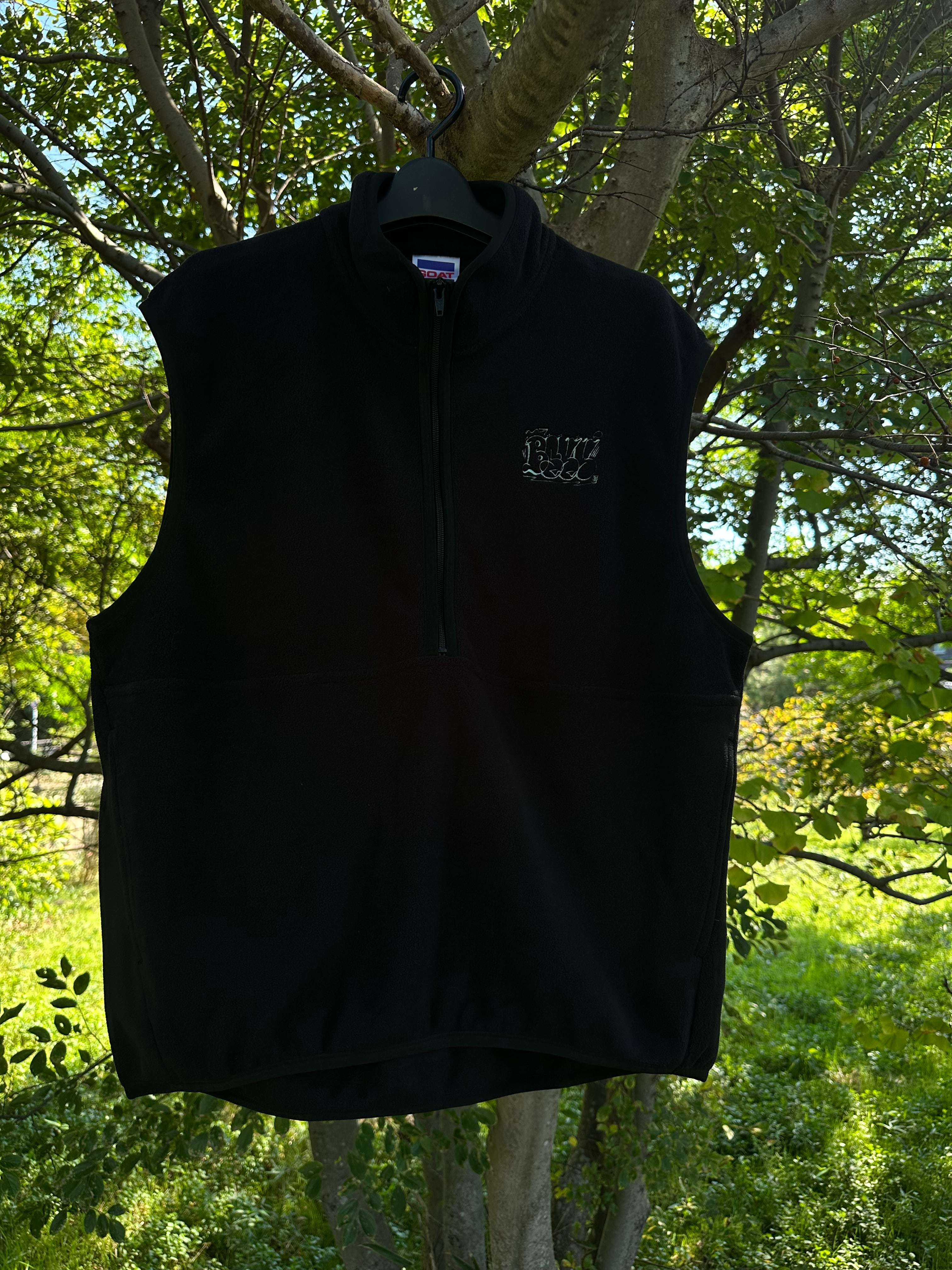 O.Y フリースベスト BLACK L size