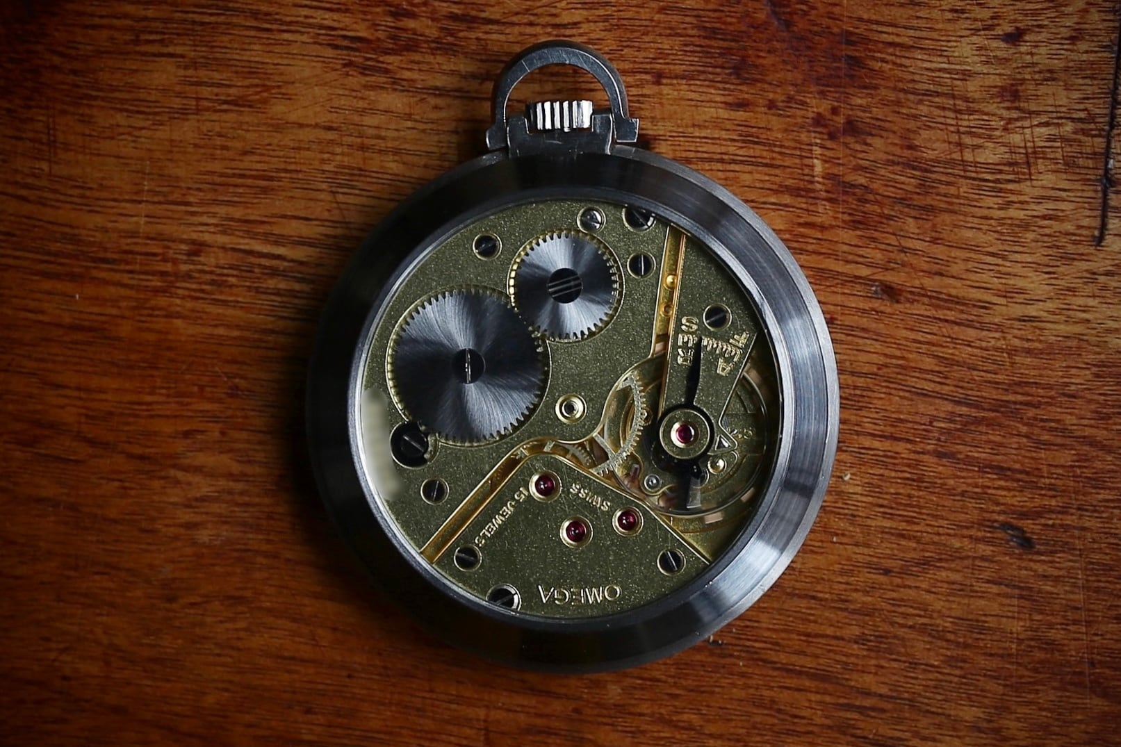 OMEGA】1934年製 オメガ 『懐中時計 アールデコ・スタイル』 ブルー