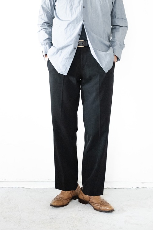 【2007】"PRADA" Polyester Stretch Classic Trousers（Designed by Miuccia Prada）