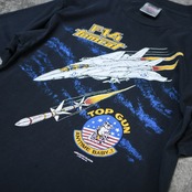 87's F-14 tomcat print tee