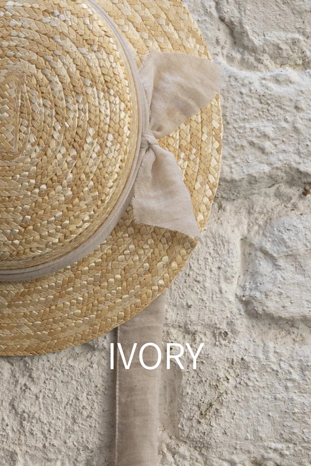 FROU FROU-THE CHARLOTTE HAT/IVORY