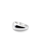 Oval Moon Ring"Nuit"