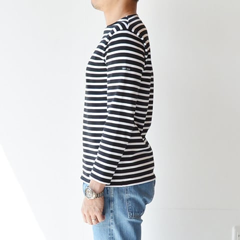 SAINT JAMES(セントジェームス)ボーダーシャツ(OUESSANT)NOI/NEI T4