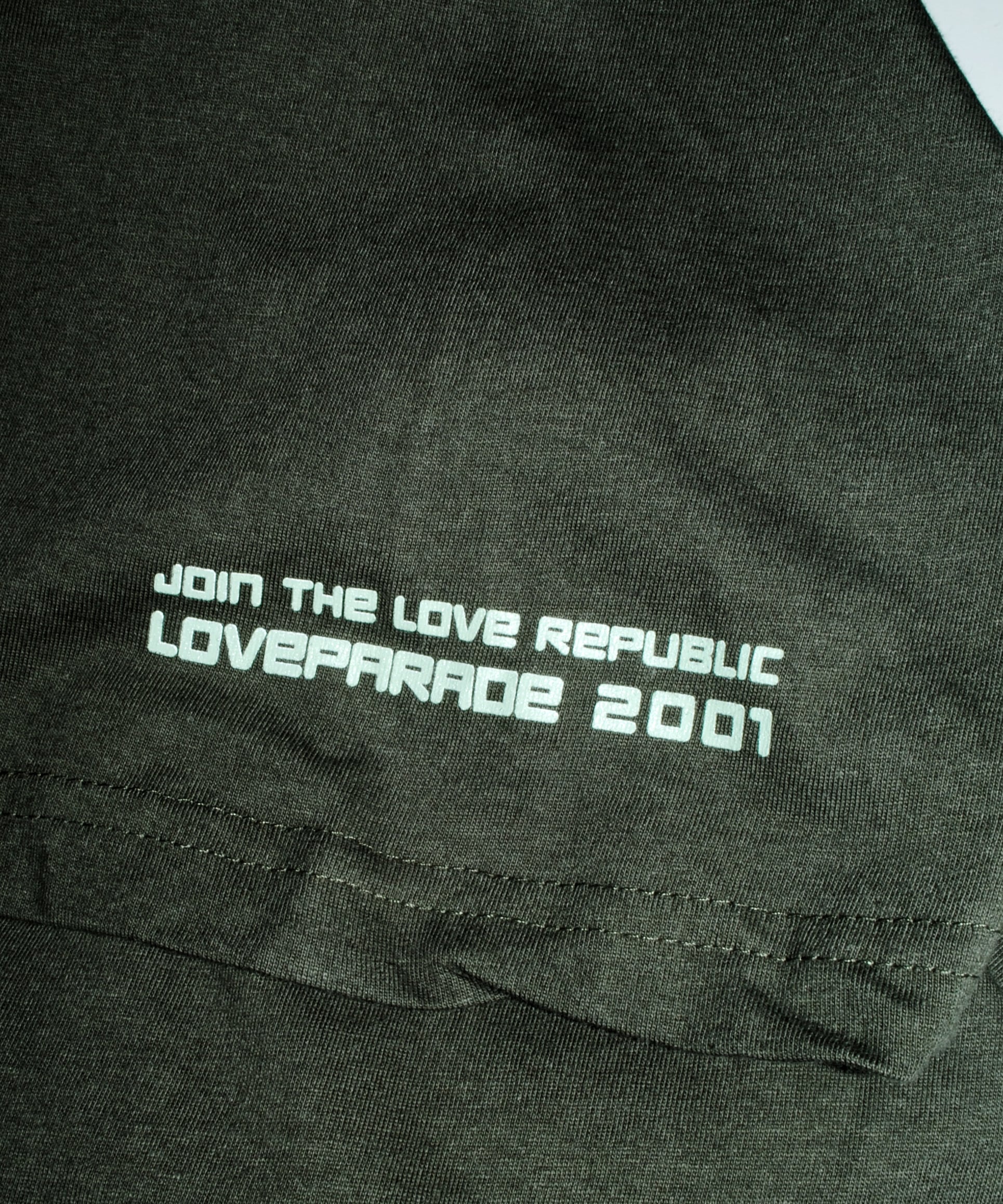 LOVE PARADE』 2001 official T-shirt XL | excube.e_shop
