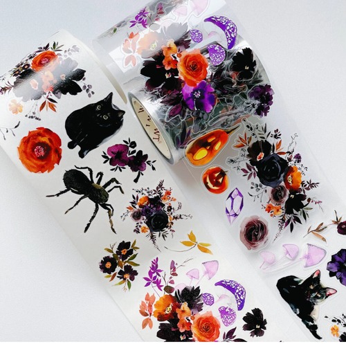 新作☆ WT185｜The Washi Tape Shop【Mystic Meow】型抜き PETテープ