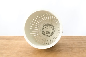 ハンギングみらい鉢(4号サイズ)|オフホワイト