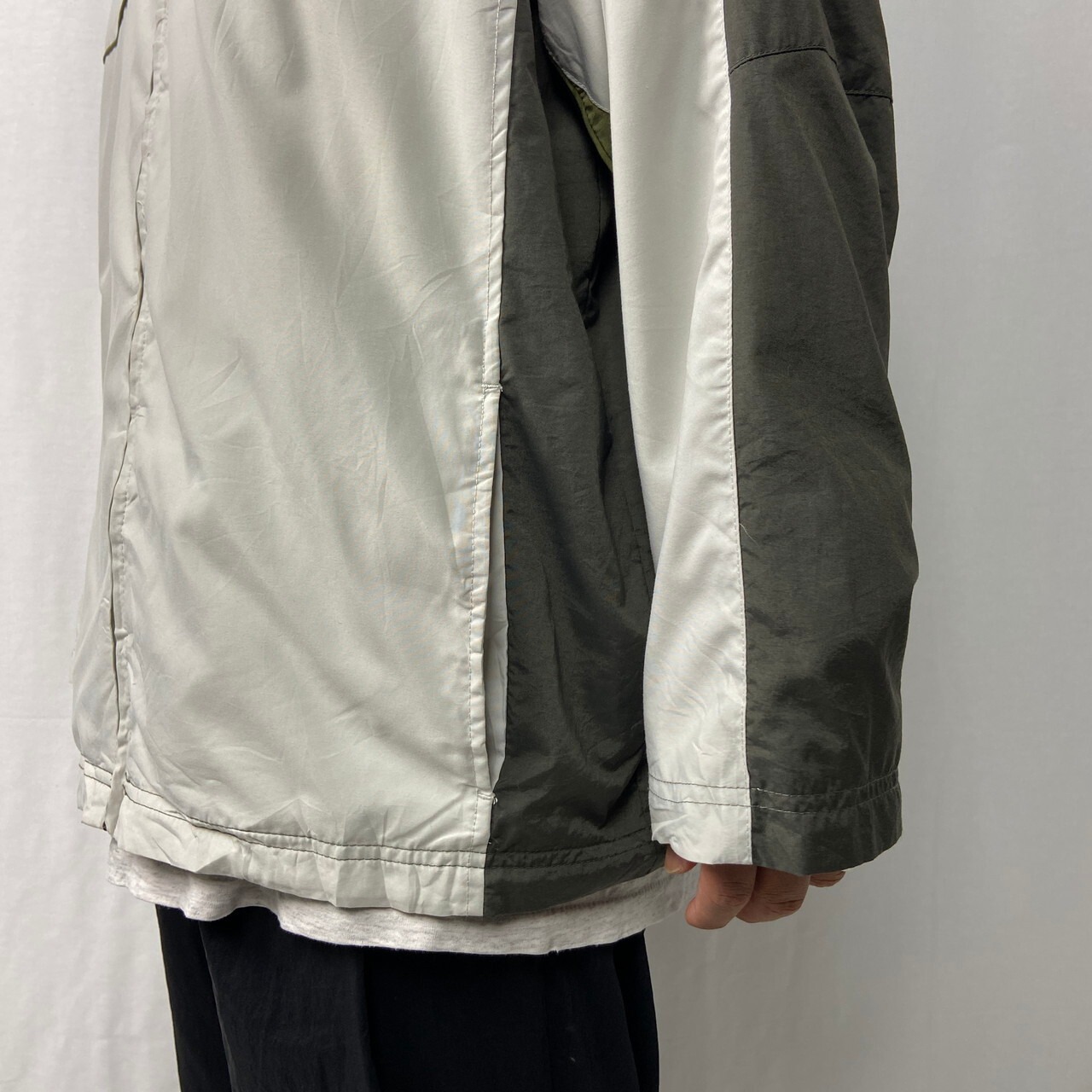 00年代 NIKE ナイキ ナイロン トラックジャケット メンズXL相当 古着 