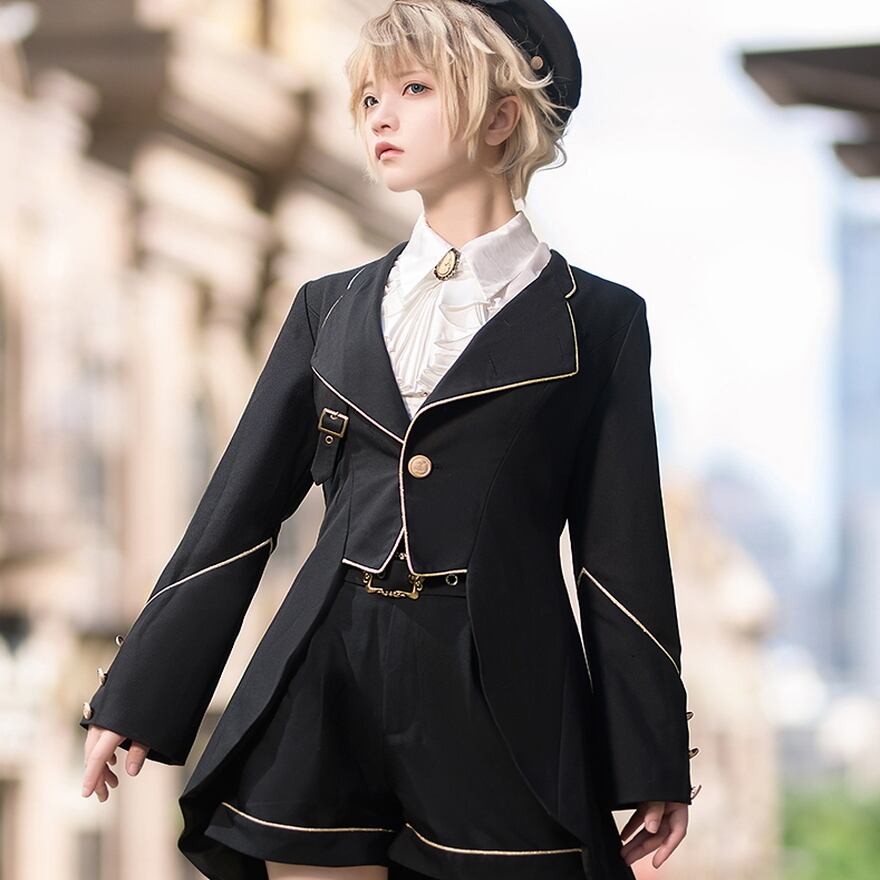 SEASONZ 王子系 少年装 スーツ アンサンブル 3点セット 制服