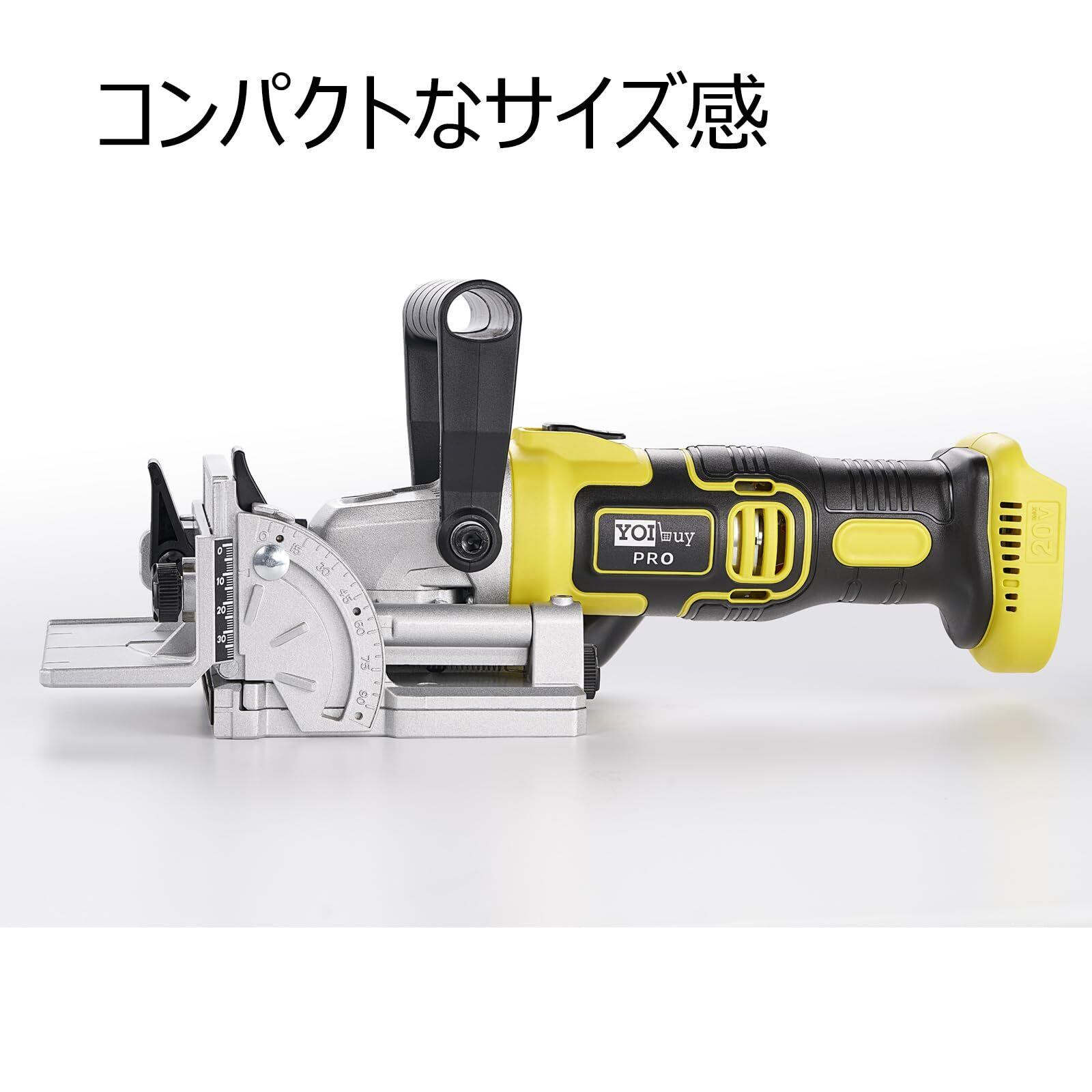 在庫処分】YOIbuy PRO 充電式 ジョイントカッター 18V互換 高精度 深さ