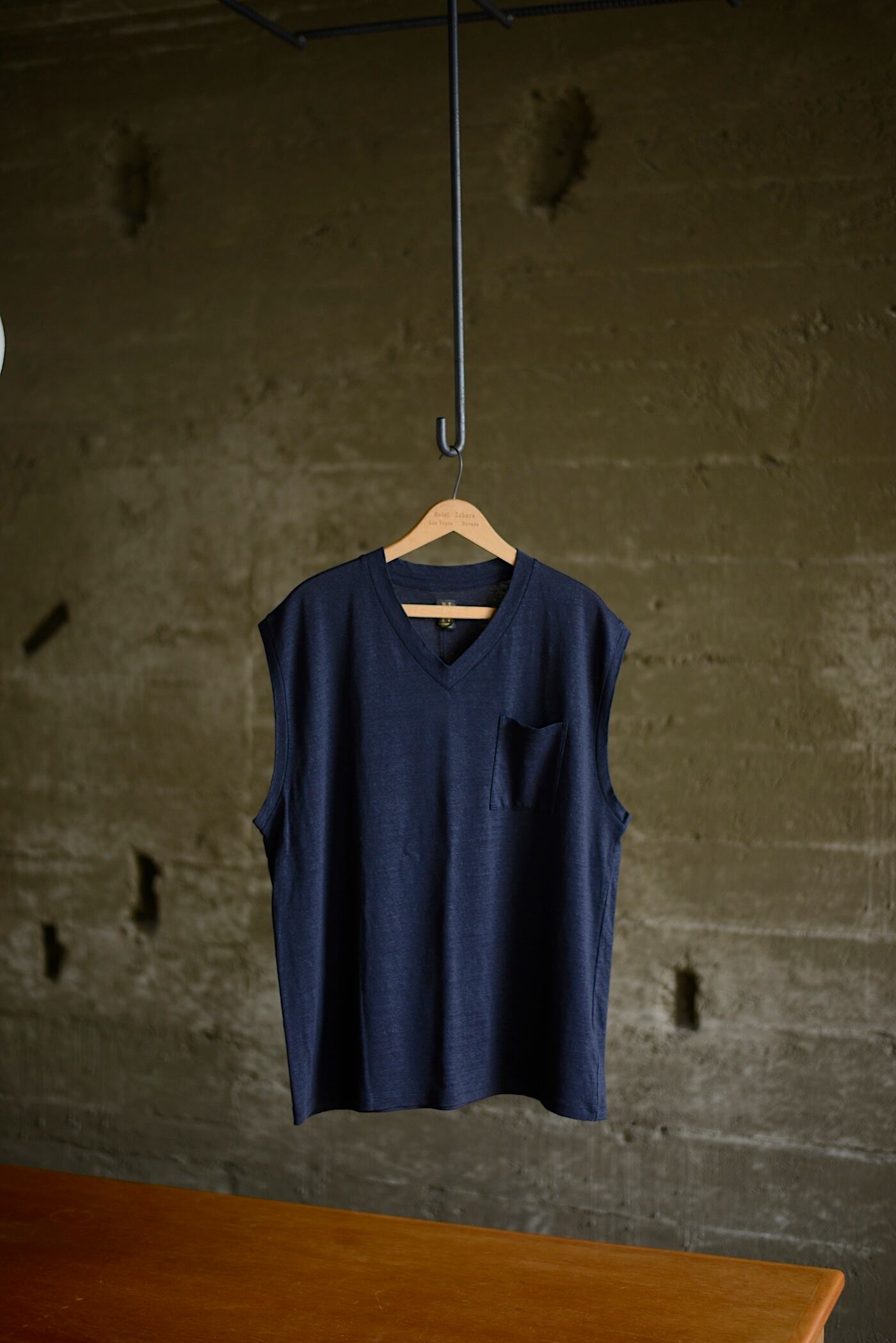 NICENESS / CASTELINO LOW SLOPE SHIRT - HAND CUT LATTICE FABRIC