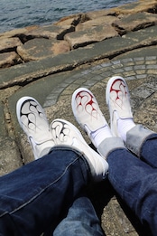 VANS CUSTOM - The Vintage Flames ブラック