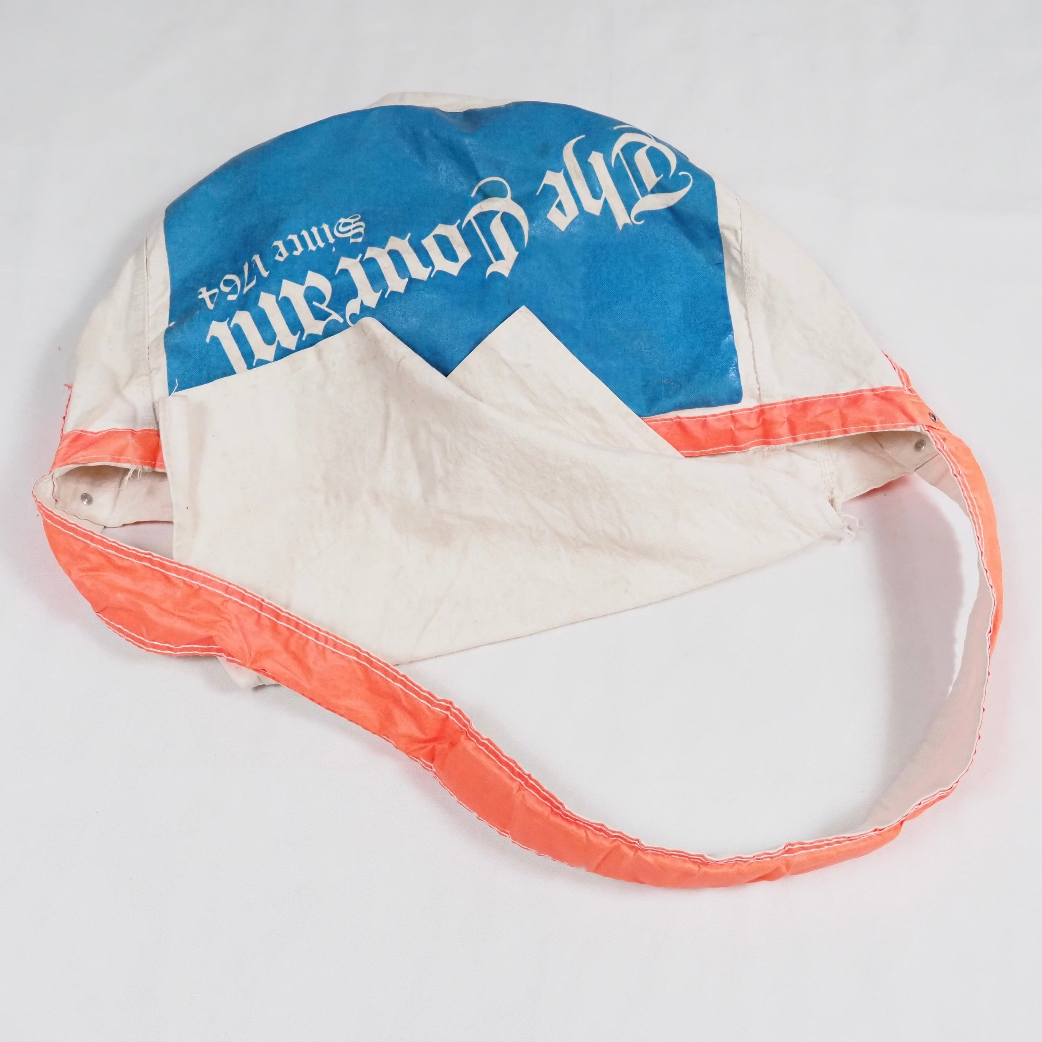 60s The Courant Reverse Stencil Newspaper Bag Vintage ニュース