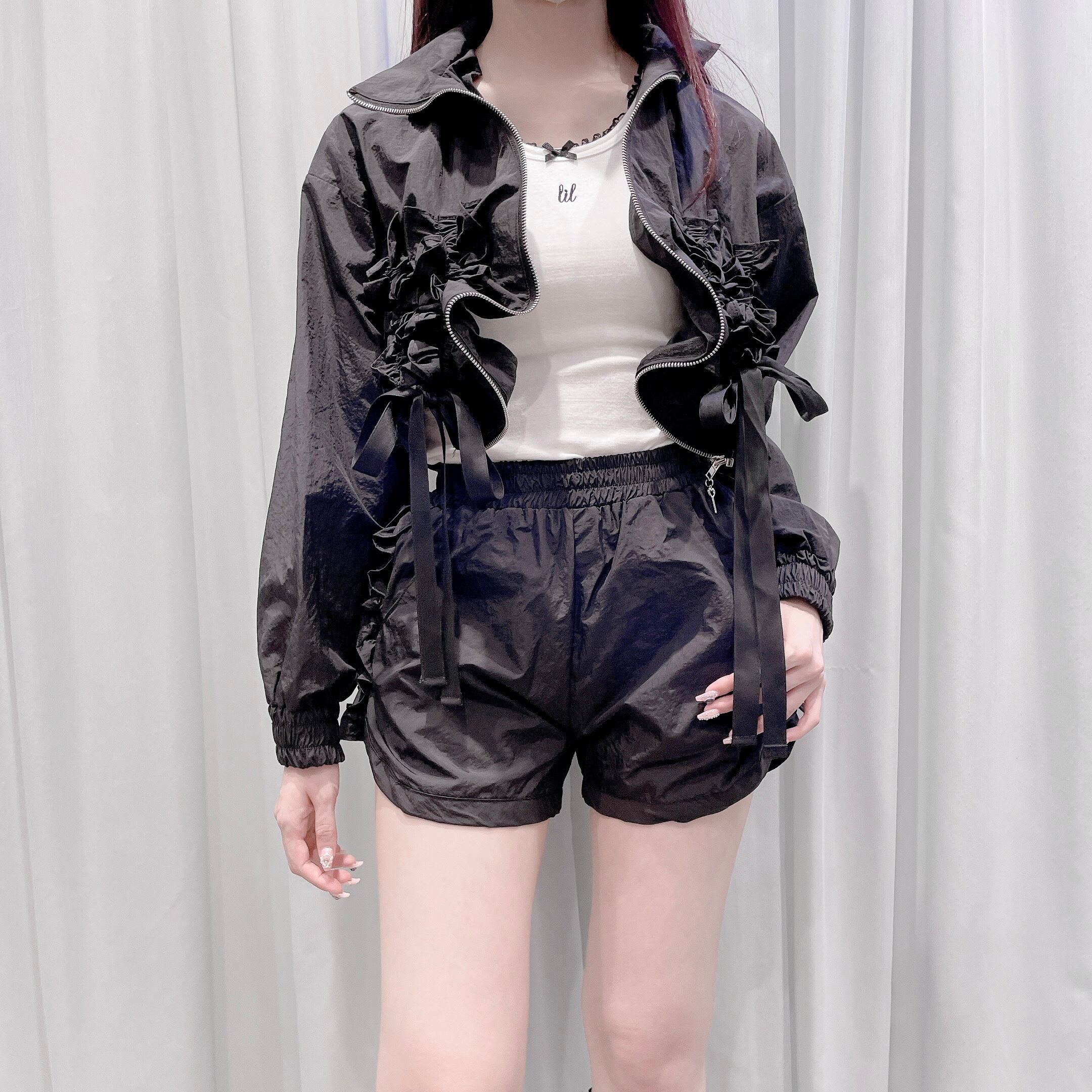 2wayフリルナイロンブルゾン | lilLilly official webstore 