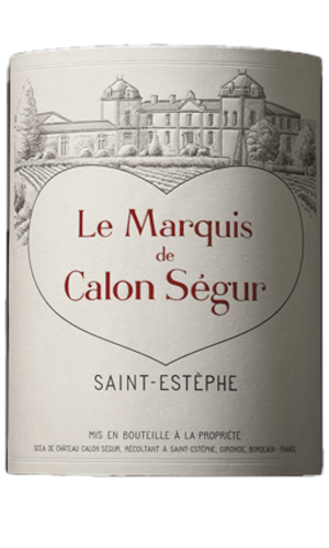 ル・マルキ・ド・カロン・セギュール　１８　ＬＥ 　ＭＡＲＱＵＩＳ 　ＤＥ  ＣＡＬＯＮ　