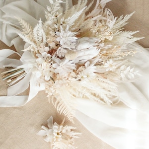 【再販】Pampas grass Bouquet＆Boutonniere