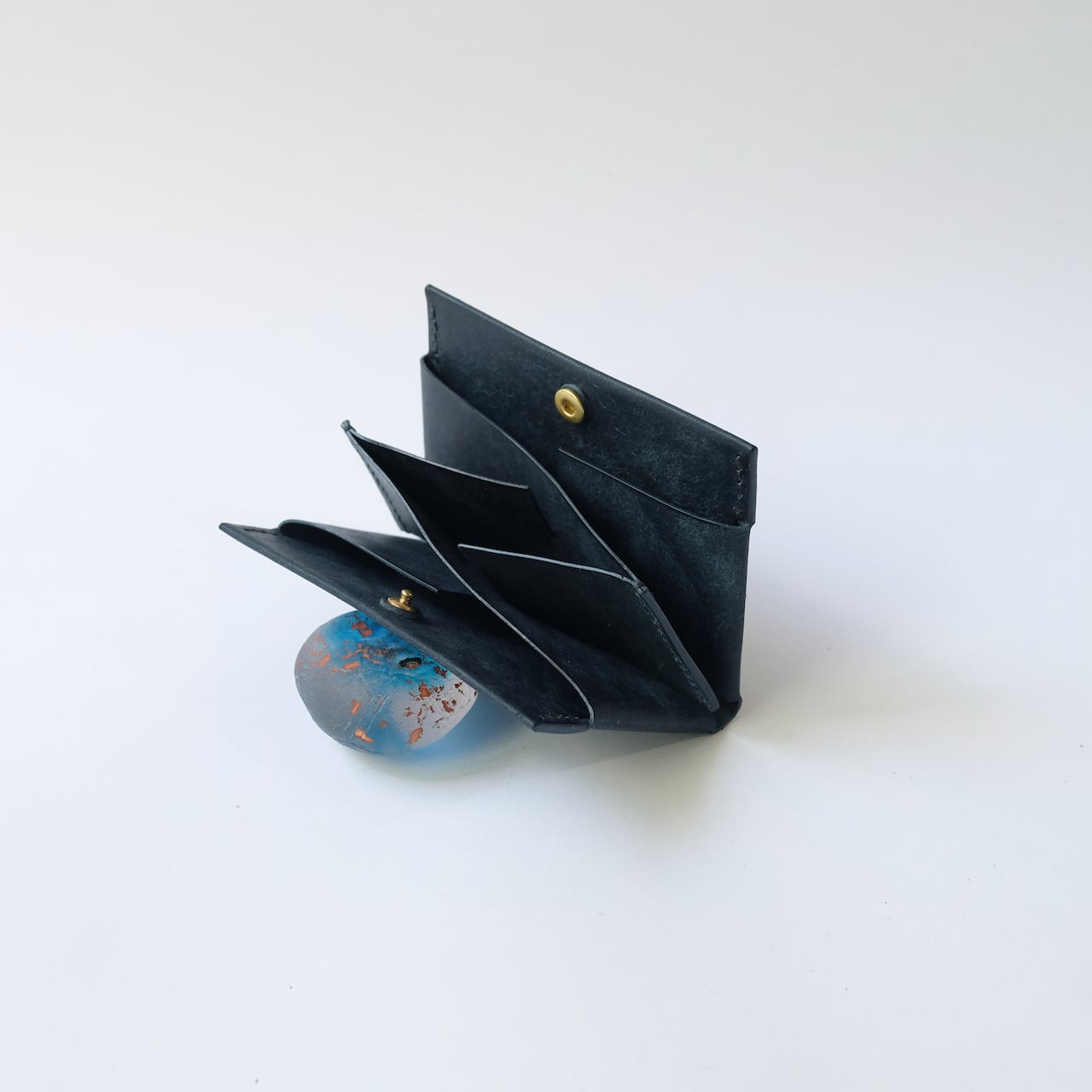 chamoto namecardcase・名刺入れ - pueblo namecardcase - 名刺入れ - navy - プエブロ | chamoto