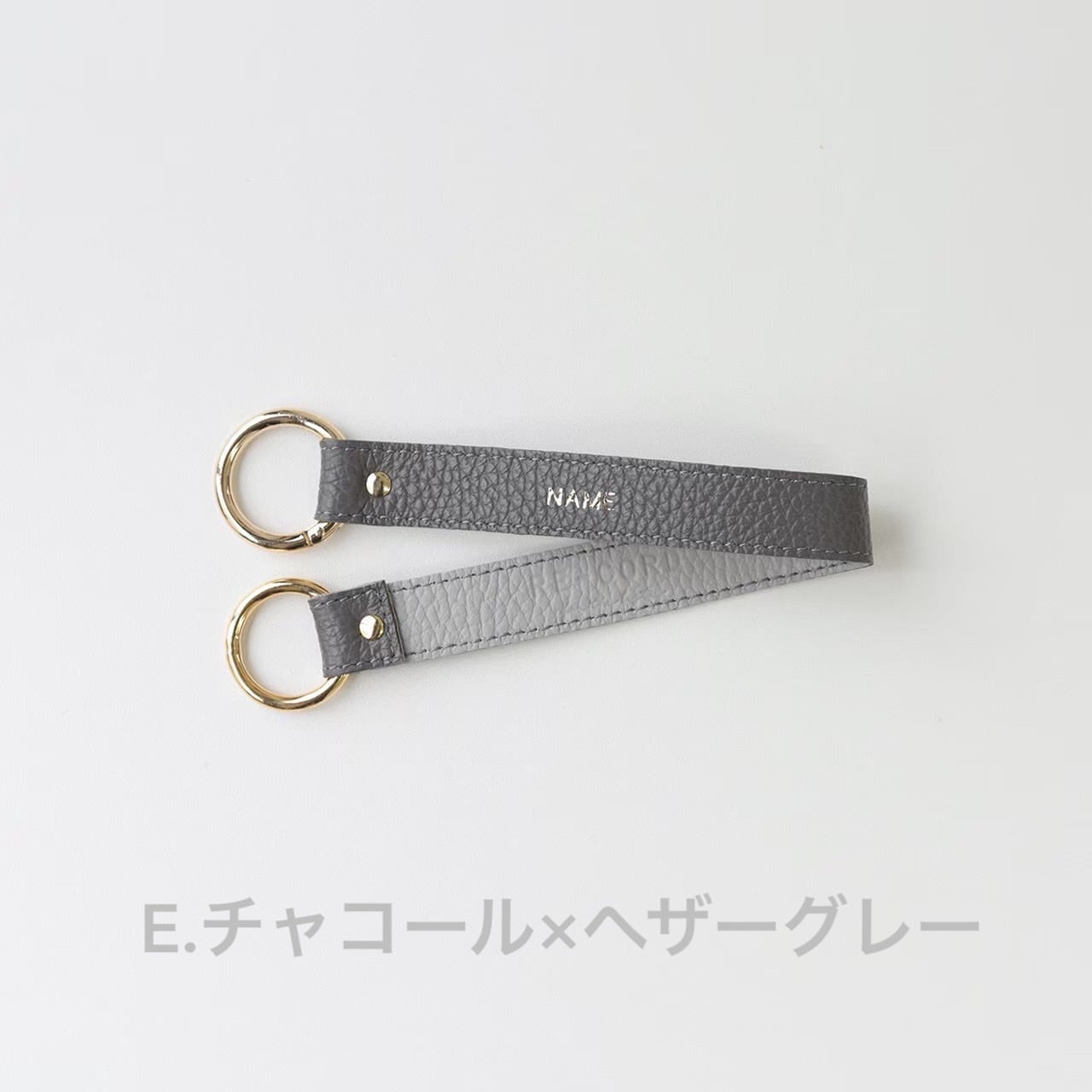 バイカラーレザー マグホルダー【ゴールド】 | 公式通販 ベビーグッズ