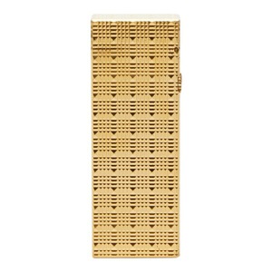 ダンヒル ローラー式 着火未確認 火花あり ガスライター ゴールド メッキ メンズ Dunhill 【中古】