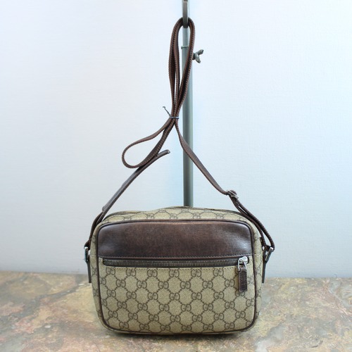 ◎.GUCCI GG PATTERNED SHOULDER BAG MADE IN ITALY/グッチGG柄ショルダーバッグ 2000000036045