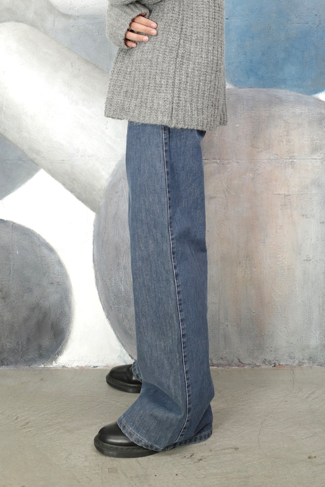 00's Light denim buggy pants