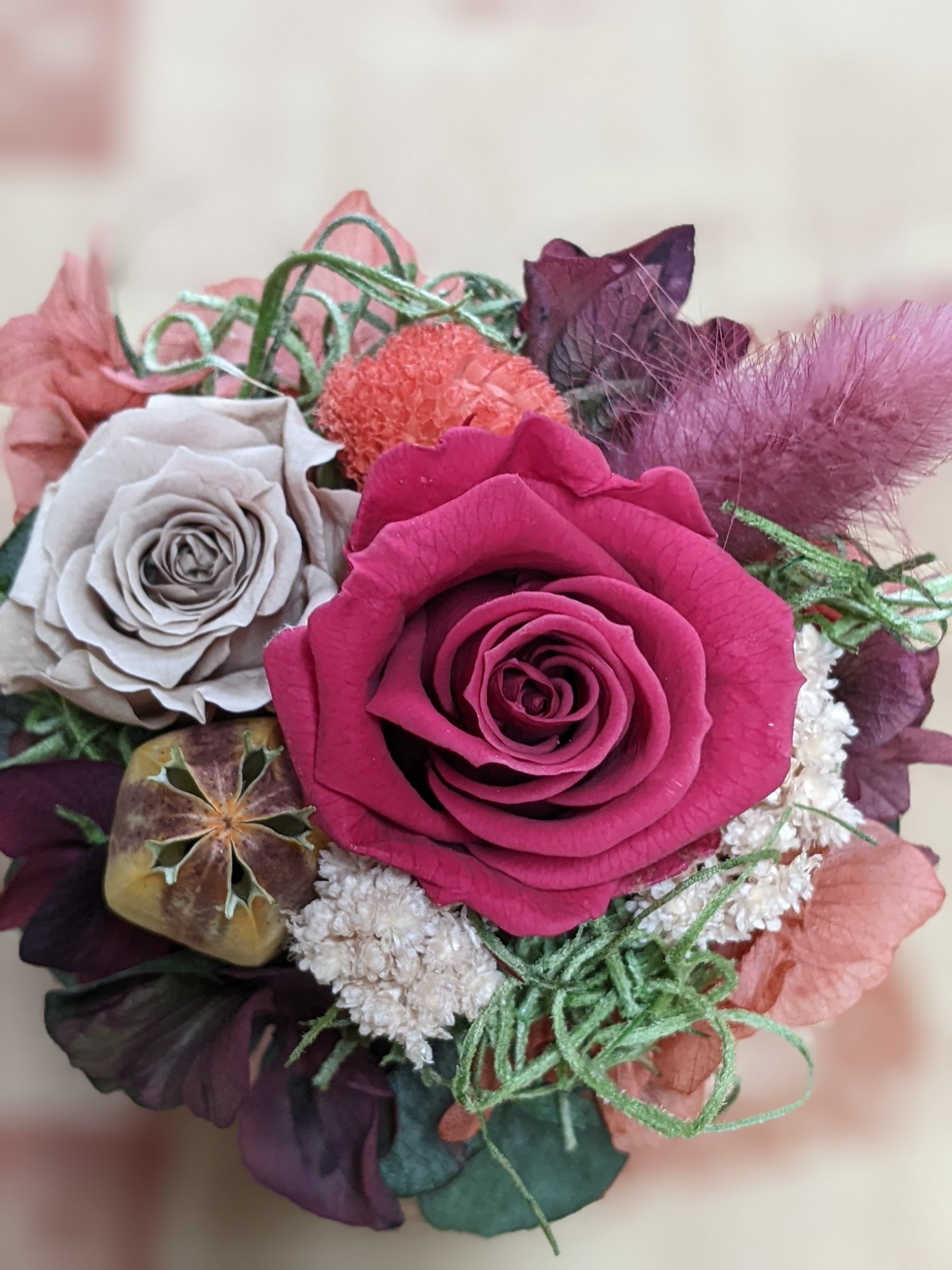 プリザーブドフラワーアレンジ プティ | Le 14 juillet Kyoto