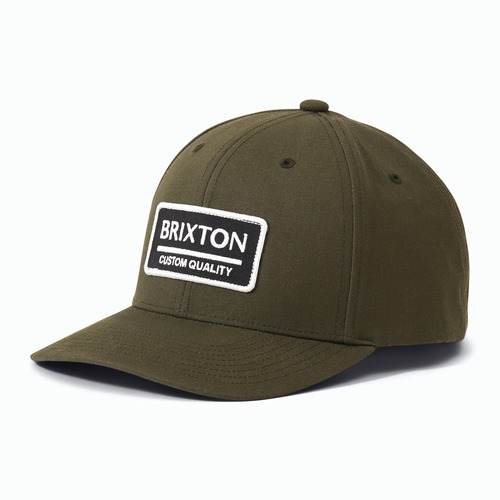 BRIXTON (ブリクストン) PALMER PROPER X MP スナップバック キャップ MILITARY OLIVE (ミリタリーオリーブ) 11005