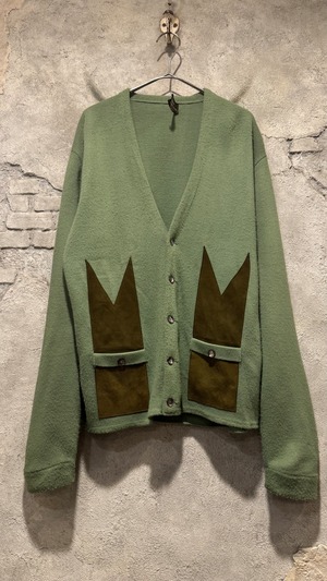 こうた様専用 Vintage acrylic cardigan
