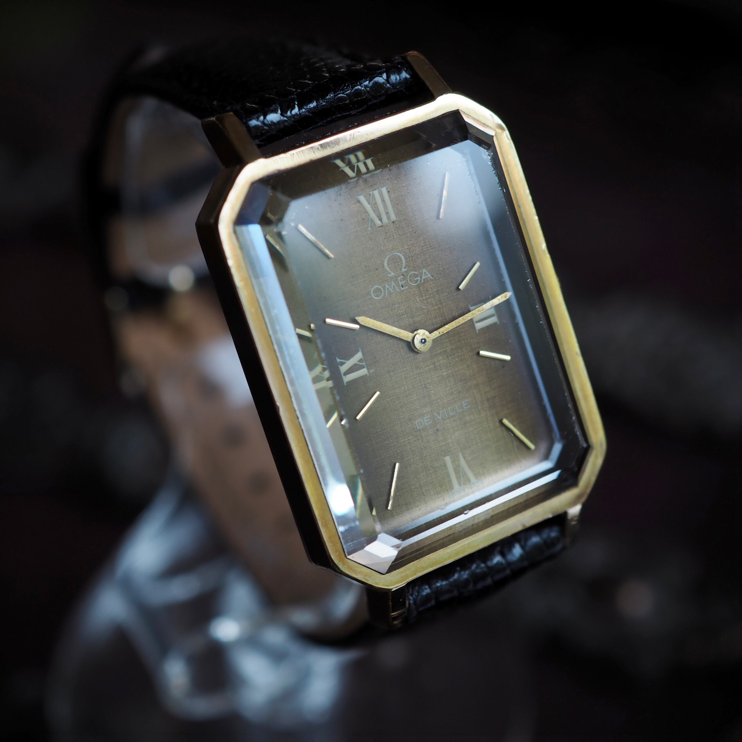 OMEGA deville グリマデザイン エメラルドライン カットガラス