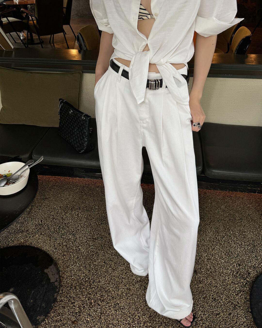 リラックスワイドストレートパンツ S26539