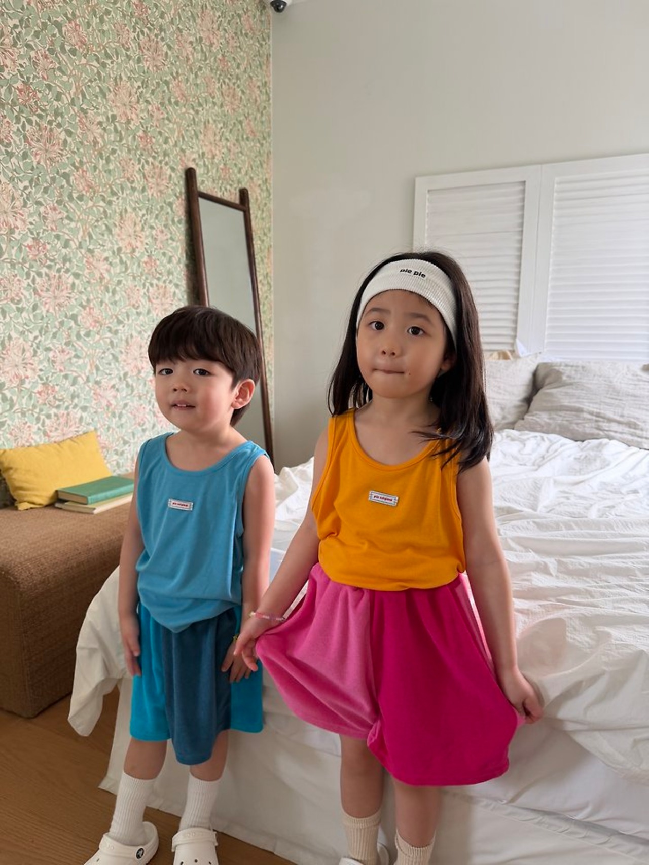 [pie] Banban Terry Shorts / [파이] 반반테리반바지