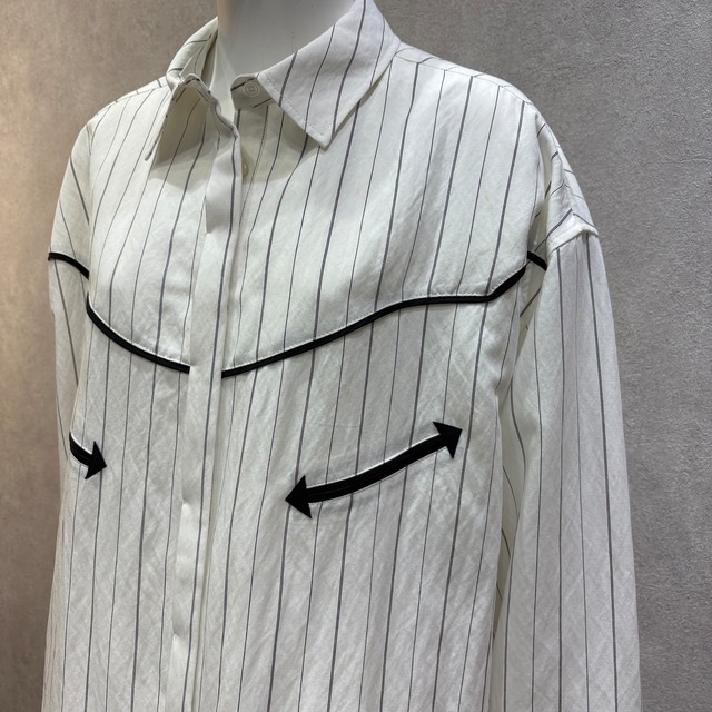 【MARECHAL TERRE】Western Loose Shirt