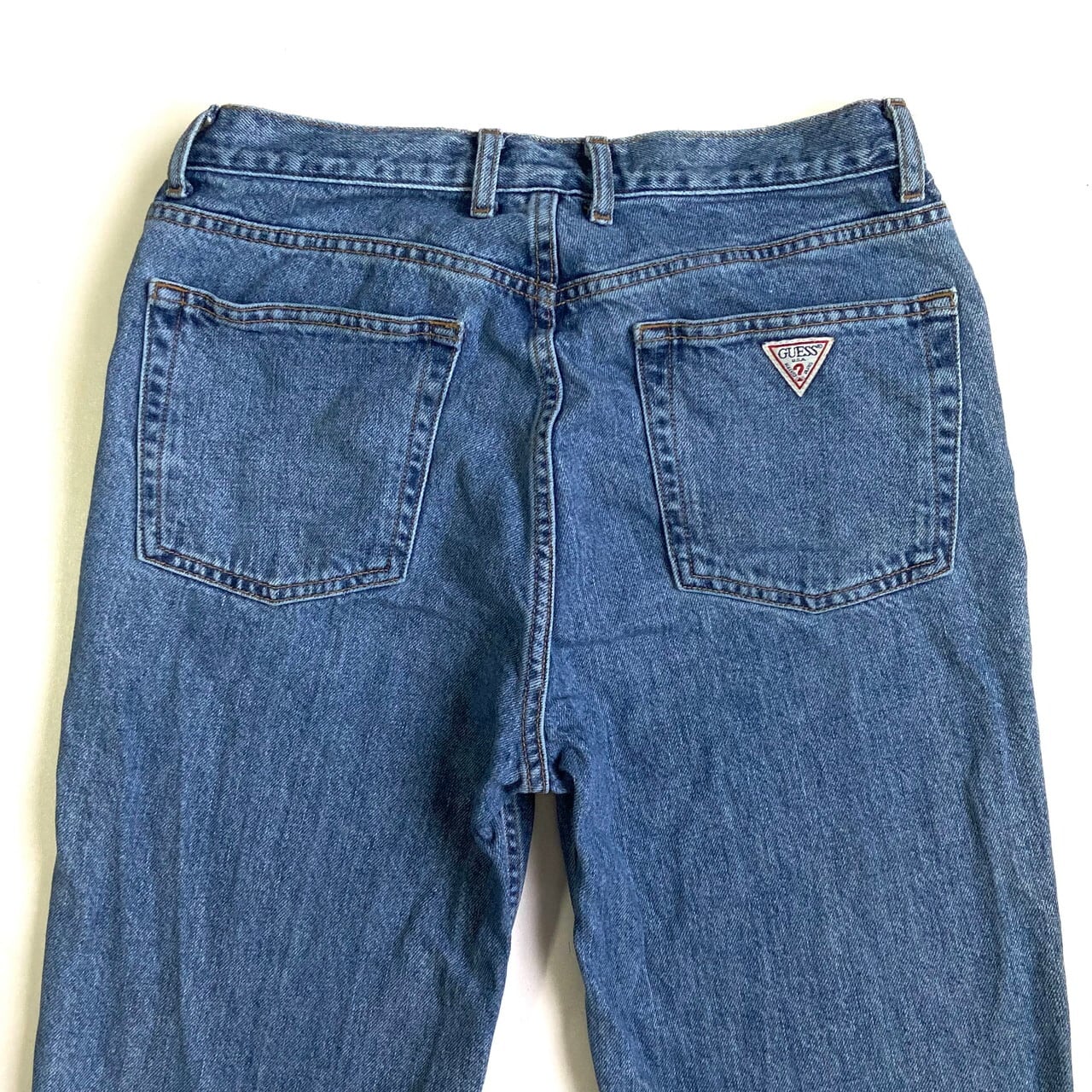 Dolce&GabbanaW30デニムジーンズジーパンパンツ古着ヴィンテージブル GUESS JEANS ゲスジーンズ クラシックフィット テーパード デニム