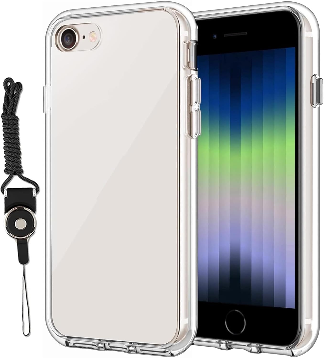 対応 iPhone SE3 ケース iphone SE2 ケース iPhone 8 iPhone7 カバ ー iPhone SE ケーススマホケース 保護ケース 耐摩 軽量 落下防止 衝撃吸収 保護カバー背面 シェル クバー ソフト 透明シェル ンプロテクター