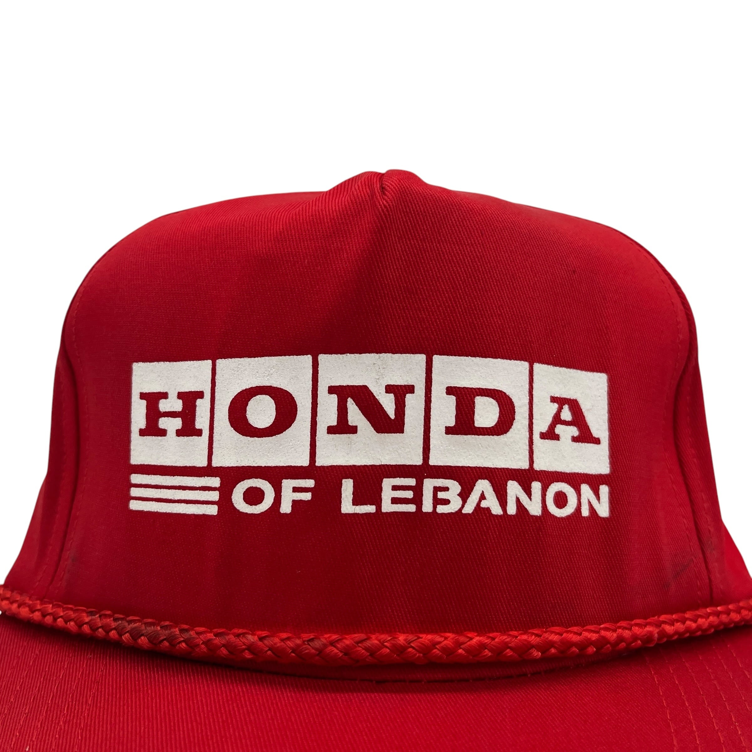 キャップ/帽子】90s HONDA OF LEBANON（ホンダ）ディーラー ビンテージ