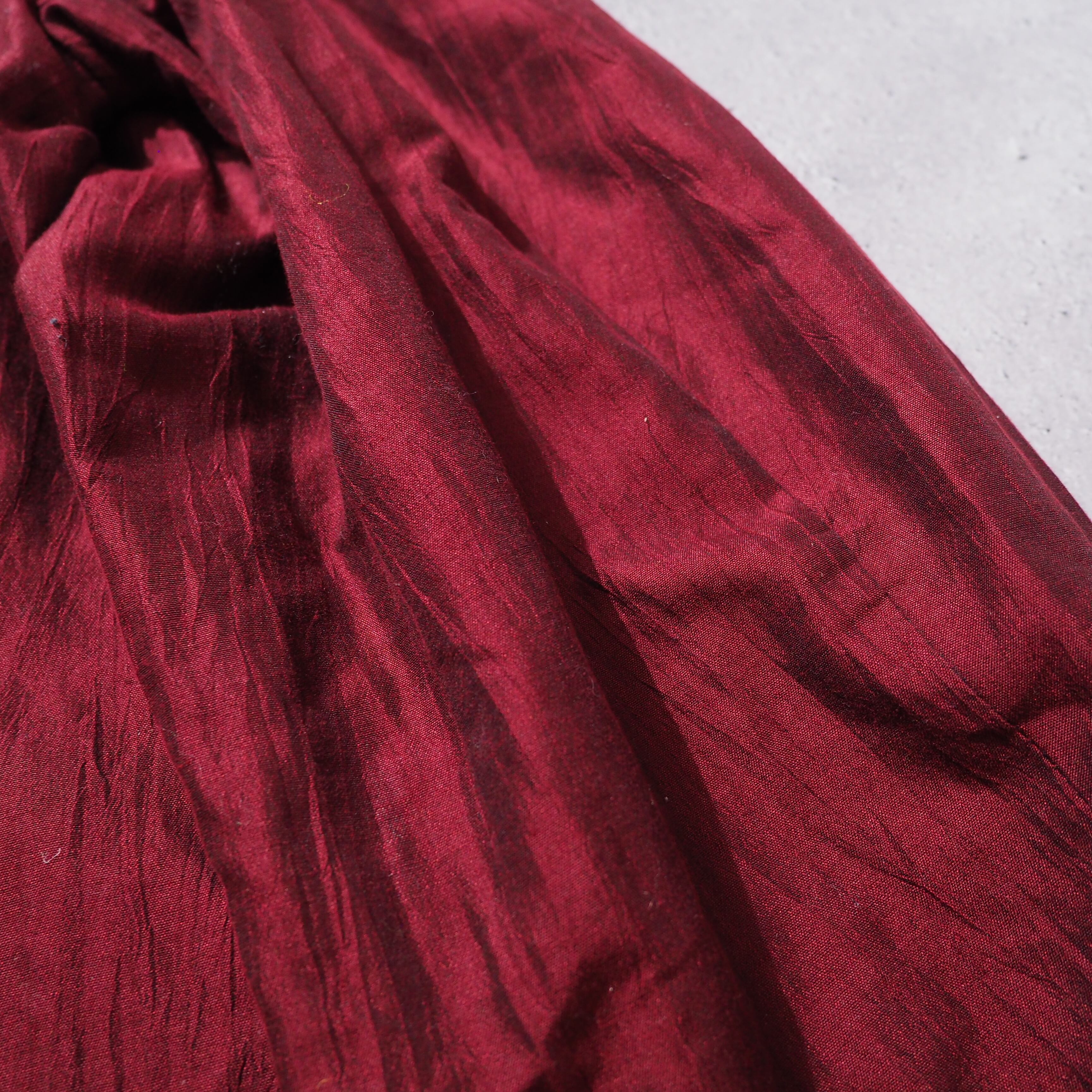 " 暗赫 " Beautiful Dark Bordeaux color vintage Short length Tailored jacket