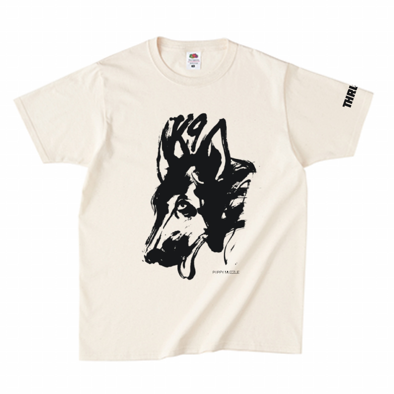 [PUPPY MUZZLE]Tシャツ・Natural