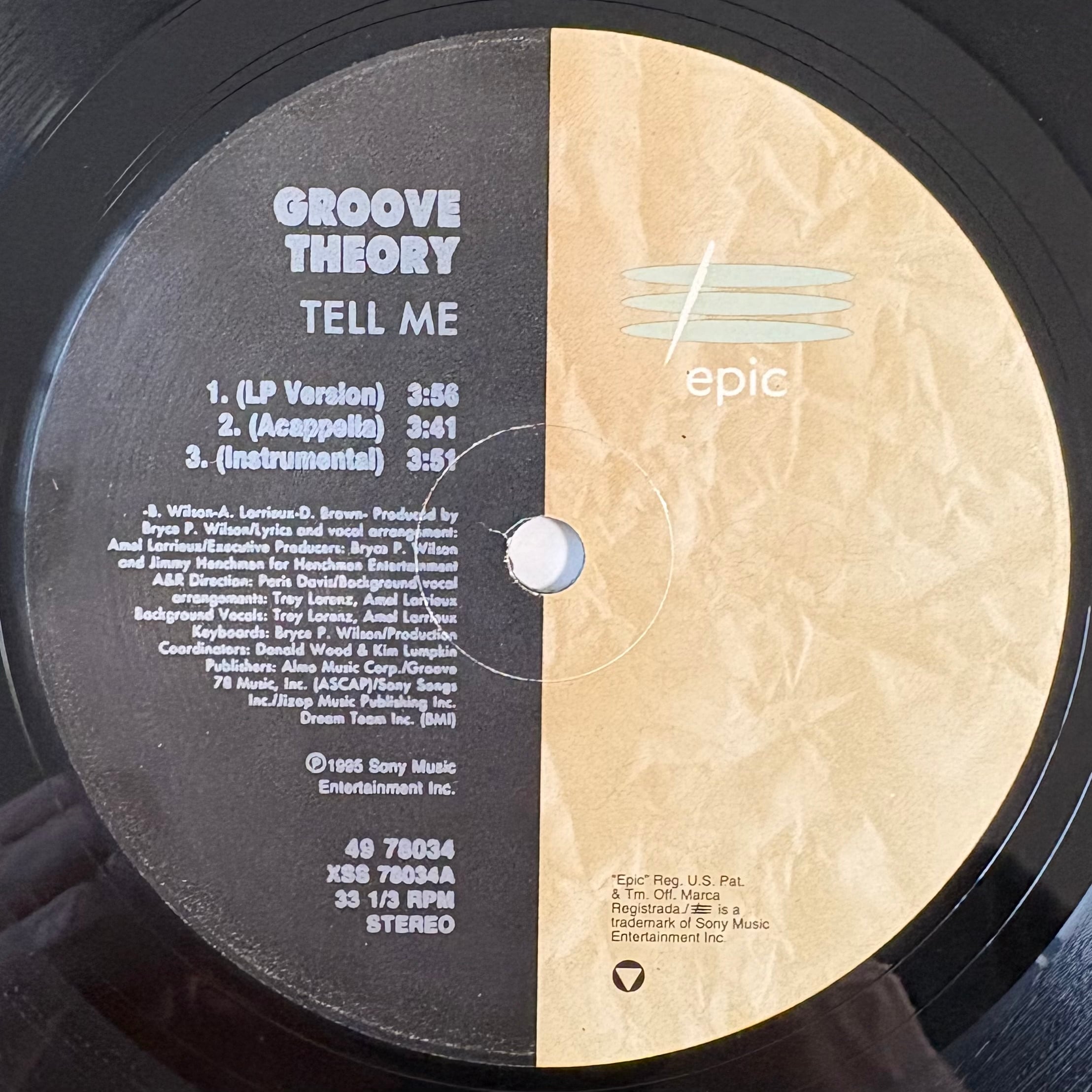 GROOVE THEORY / TELL ME(12