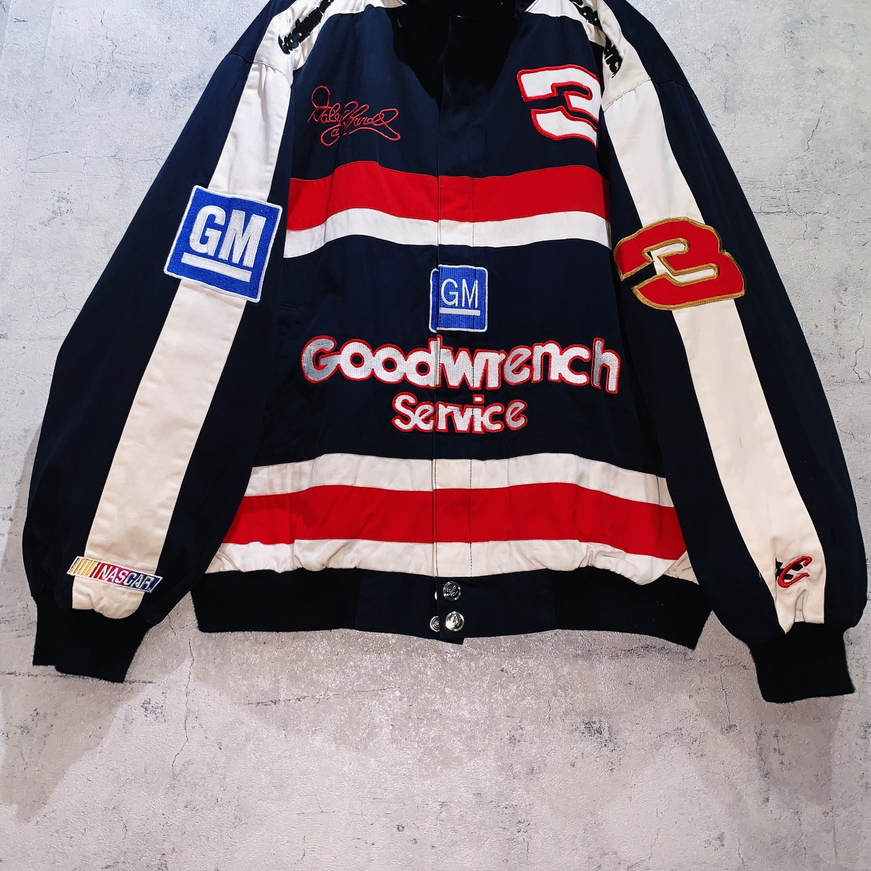 HASE AUTHENTICS ハセ　オーセンティックス　レーシングジャケット HASE AUTHENTICS 刺繍 レーシングジャケット – 古着屋Top of the Hill