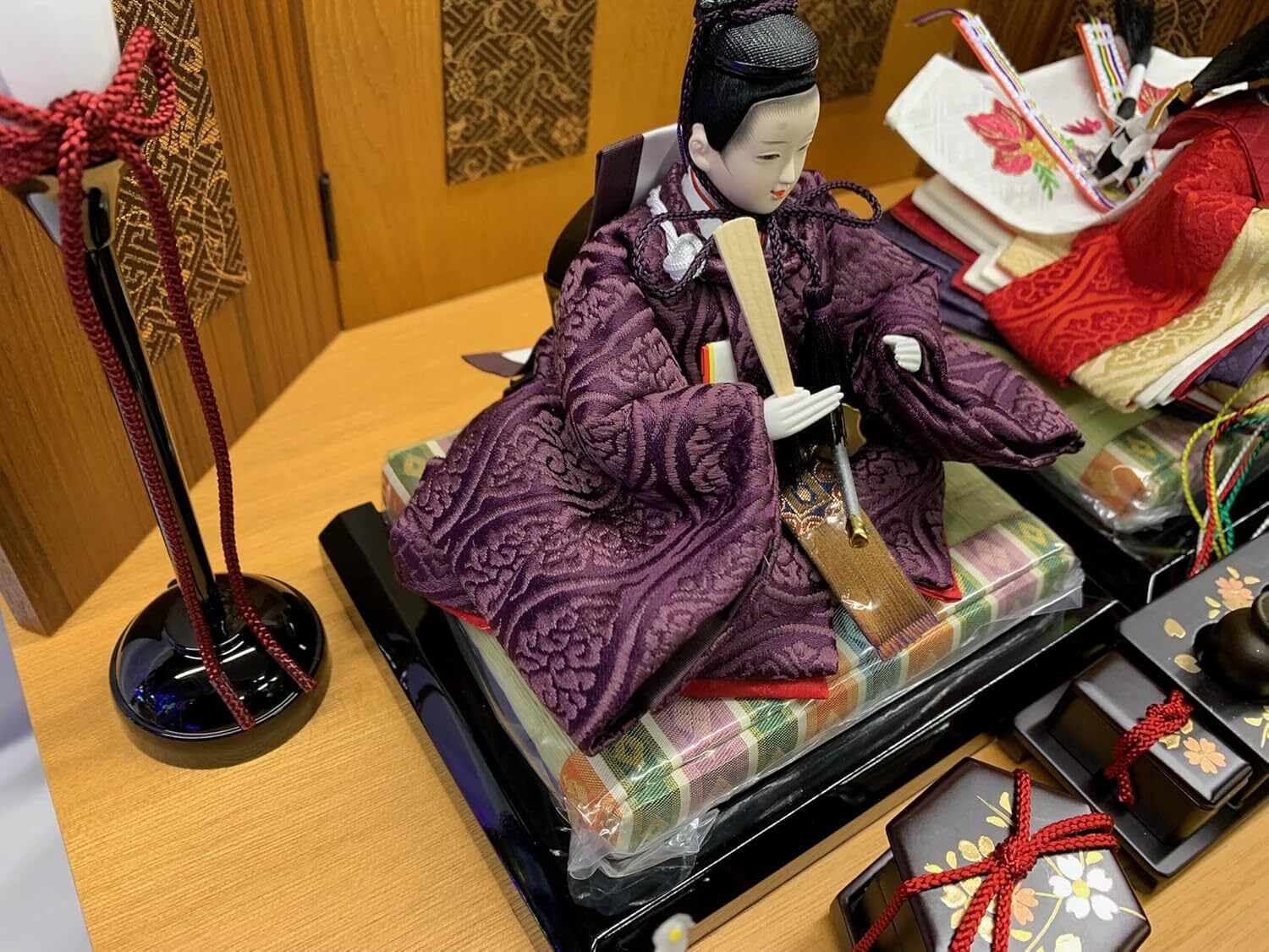 45号 平安 掛膳揃入 雛人形 雛道具 小道具 買い替え ギフト 道具 ひな