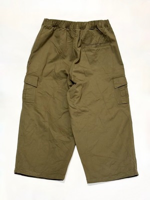 Labo ratory・ANONYMOUS NEE TUCK CARGO PANTS・OLIVE DRAB　LA504
