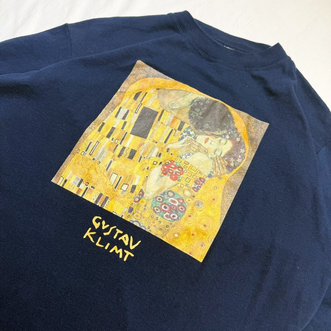 90s 90年代 クリムト 接吻 ヴィンテージTシャツ アートTシャツ ユーロ