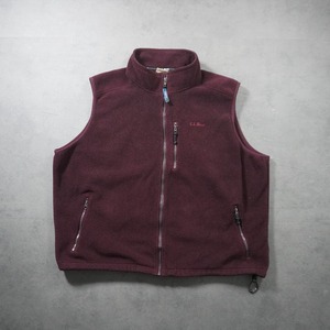 L.L.Bean fleece vest L相当 古着